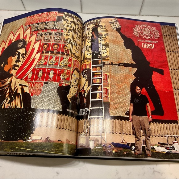 OBEY   Supply and Demand    The Art of Shepard Fairey.   Hardcover Book - Picture 6 of 9